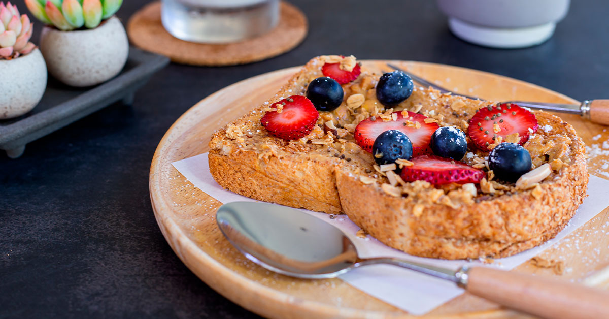 Tostada Francesa con granola
