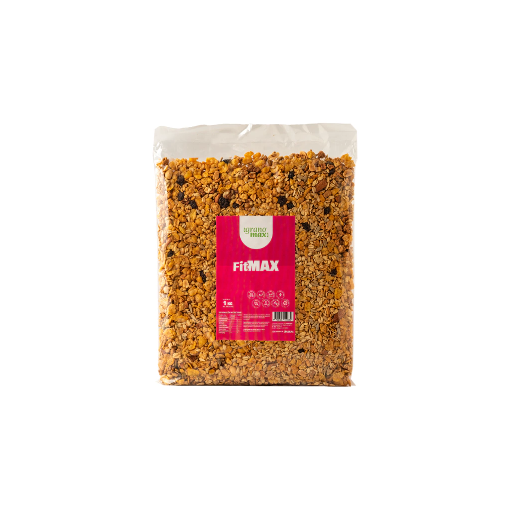 Granola FitMax SIN AZUCAR y SIN MIEL 1kg - GranoMax